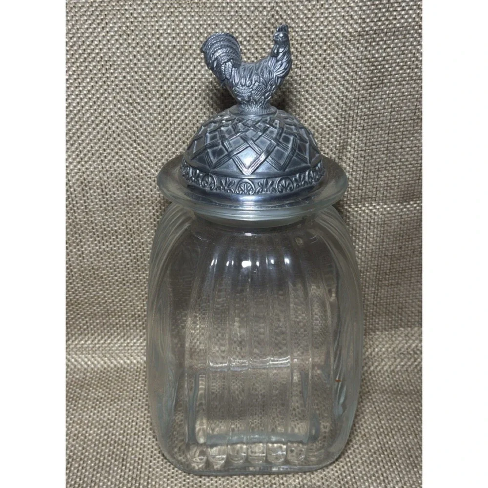 Vtg Artland Rooster Canister 13